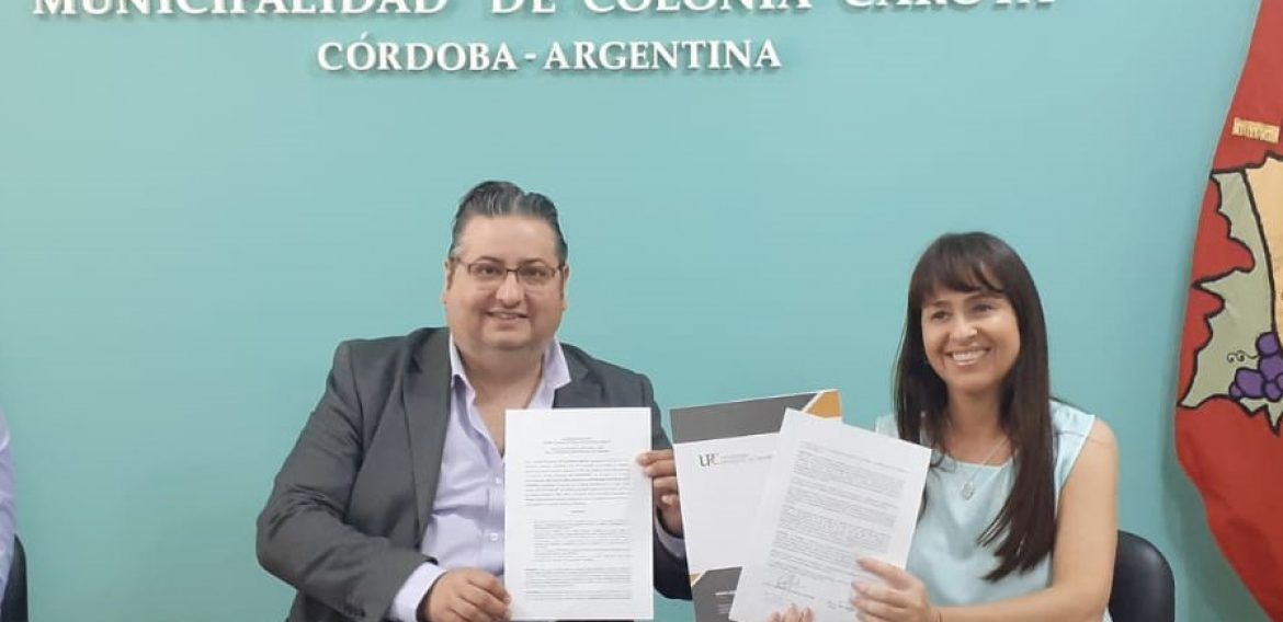 Colonia Caroya firmó un importante convenio con la Facultad de Educación Física de la UPC