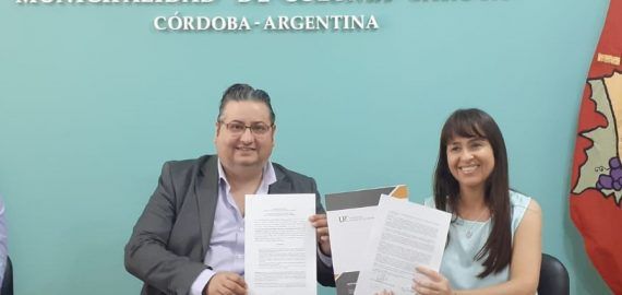 Colonia Caroya firmó un importante convenio con la Facultad de Educación Física de la UPC