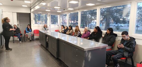 Aula taller móvil: más caroyenses capacitados/as en oficios