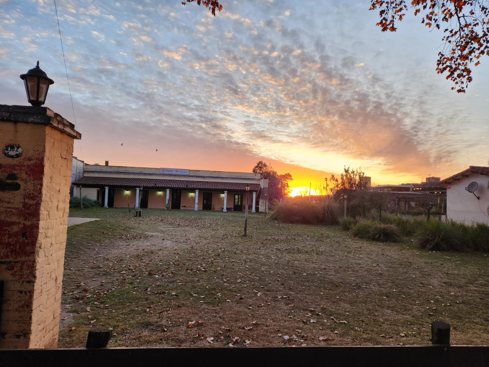 Amanecer en la Uni